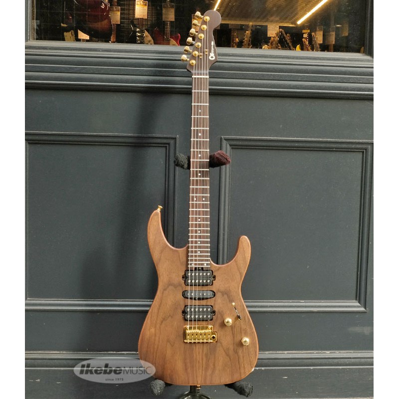 Charvel MJ Dinky DK24 HSH 2PT E MAH (Natural)の画像